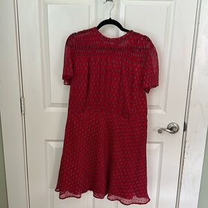 Women’s dress from LOFT. New without tags. Size 16. Back zipper.